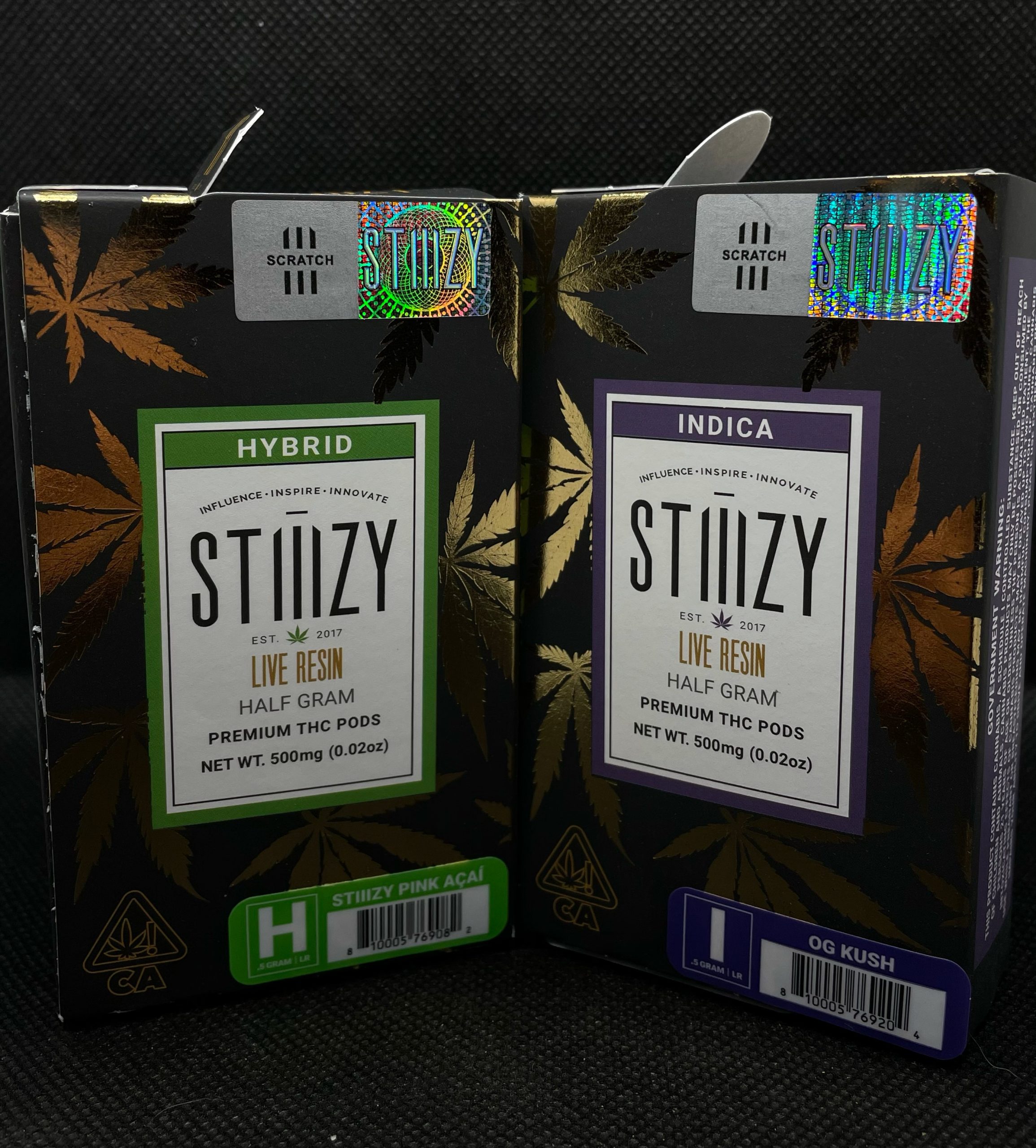 1/2G STIIIZY Live Resin THC Pod *OUT OF STOCK* - Better Budz PB